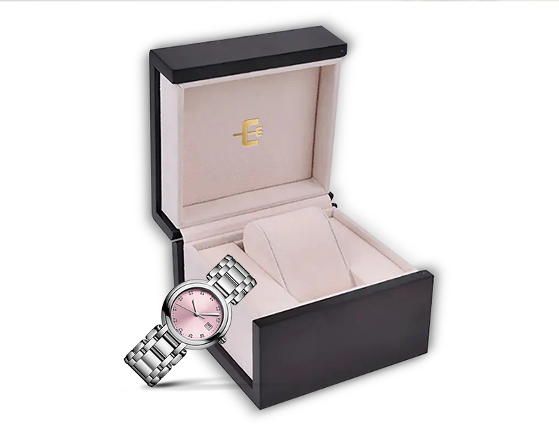 WPP011 black flap watch box