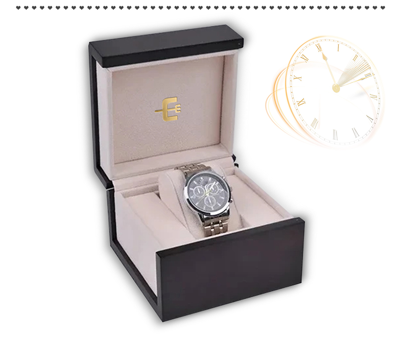 WPP011 black flap watch box