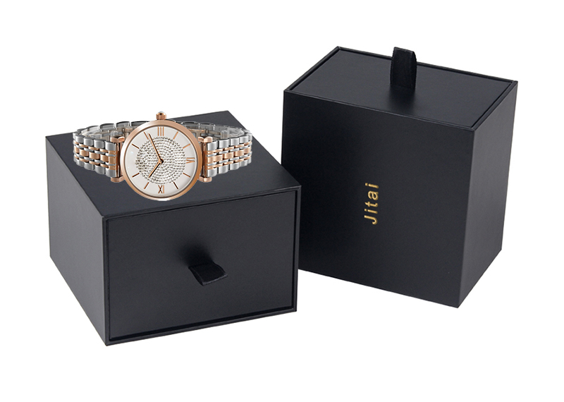 WPP017 black square watch box