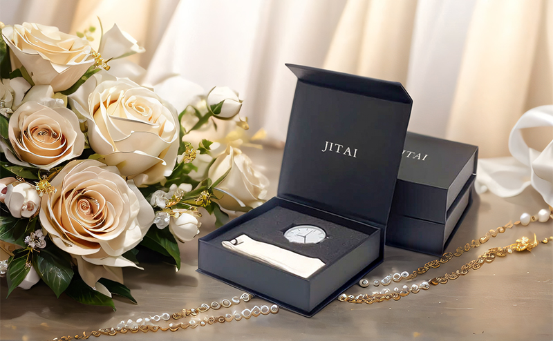 WPP025 black flap watch box