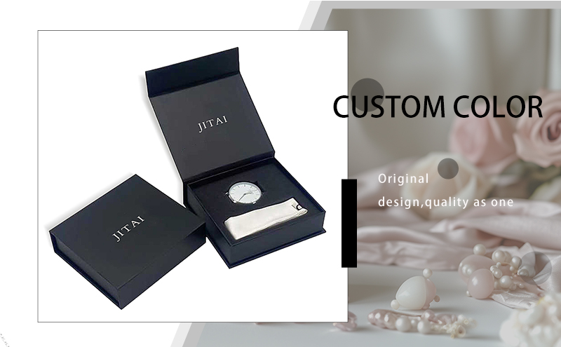 WPP025 black flap watch box