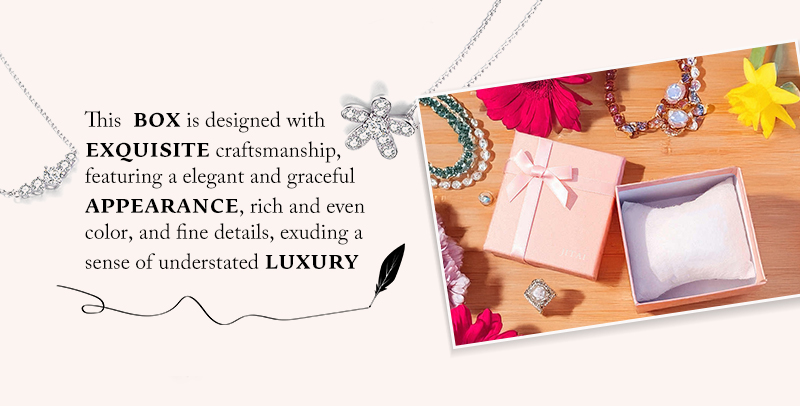 WPP032 pink bow watch box