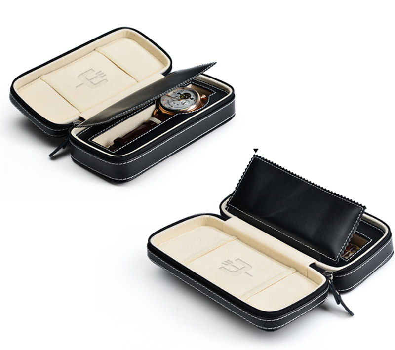 WPB013 leather zipper box for watch