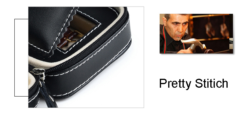WPB013 leather zipper box for watch