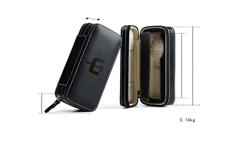 WPB013 leather zipper box for watch