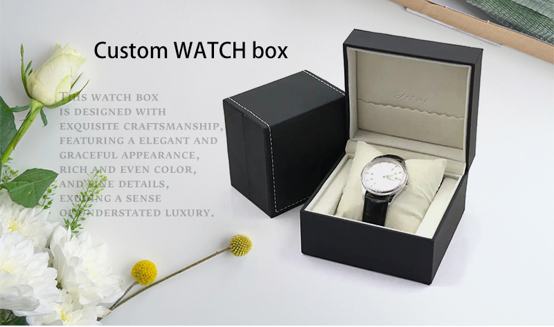 WPB022 black simple watch box