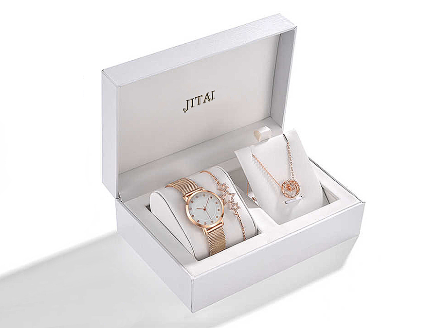 WPB040 white storage box for jewelry and watch