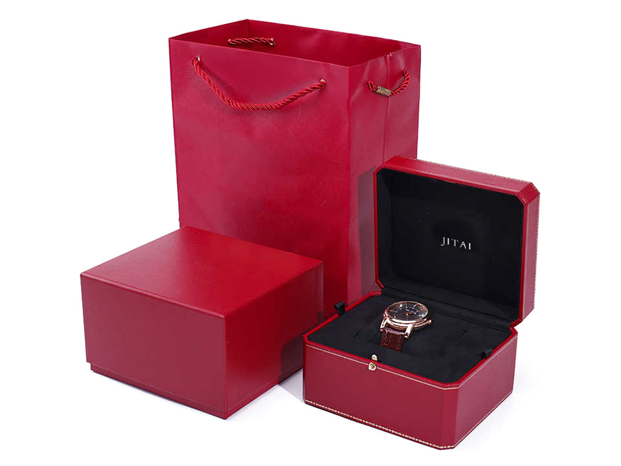 WPB051 red watch box set