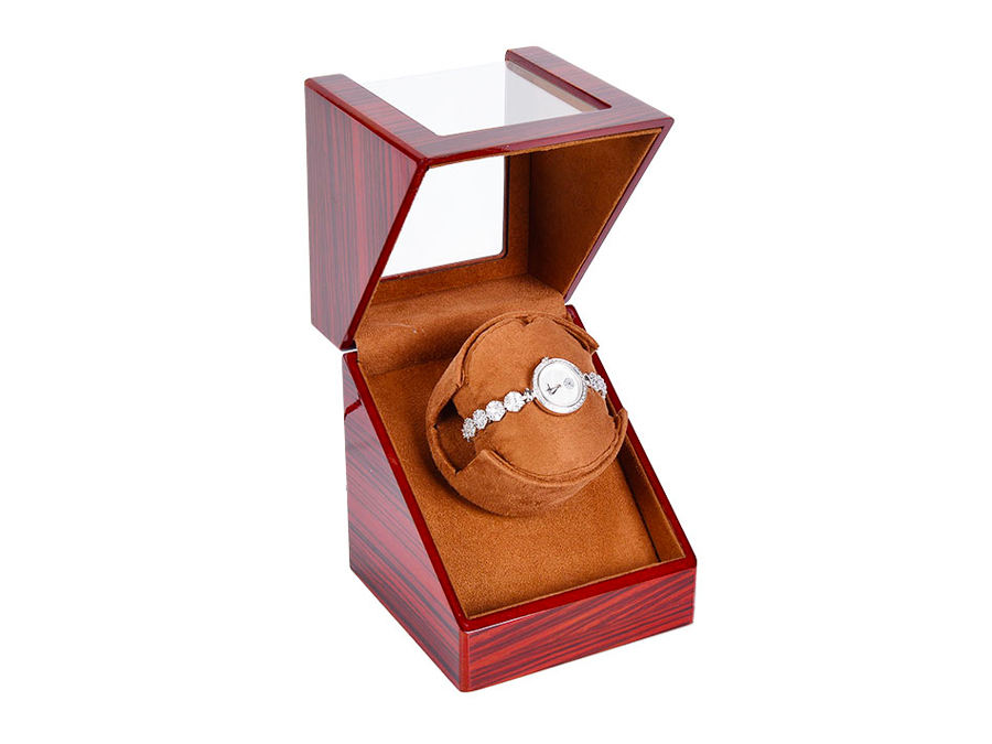 WWB001 wooden watch box with glass