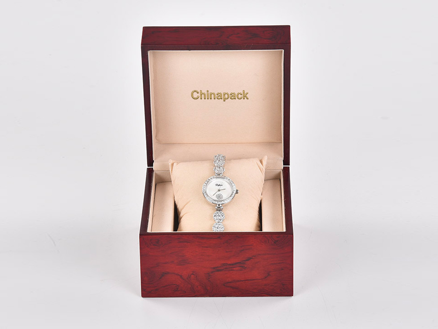 WWB004 wooden watch box with pillow