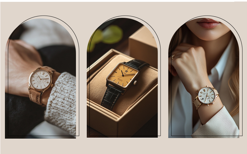 WPB038 champagne watch box