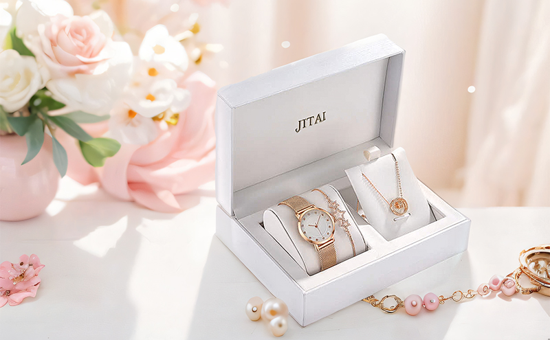 WPB040 white storage box for jewelry and watch