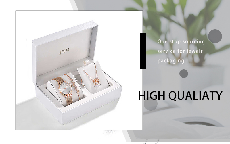 WPB040 white storage box for jewelry and watch