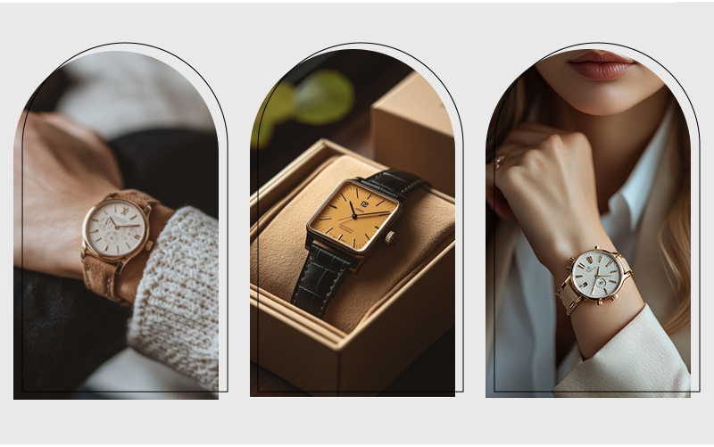 WPB041 fancy paper watch box