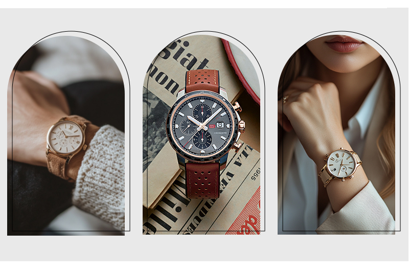 WPB046 red printed watch box