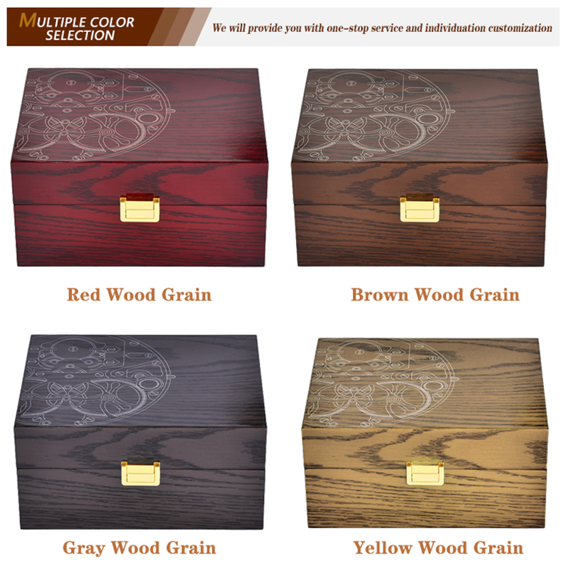 WWB002 printed wooden watch box