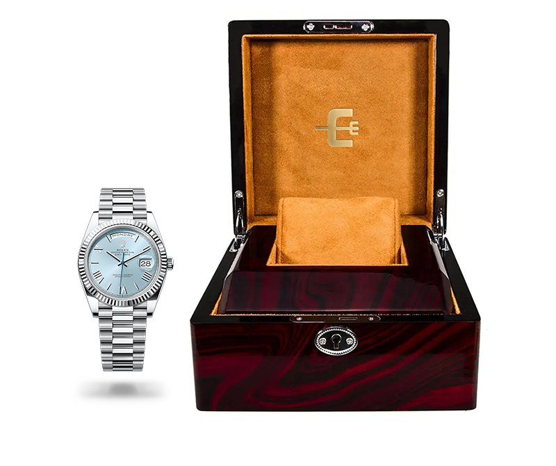 WWB006 wooden watch box with lock