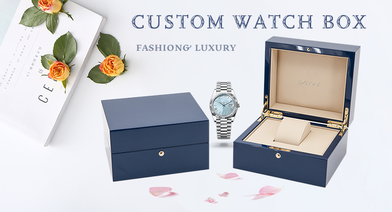 WWB013 premium blue watch box