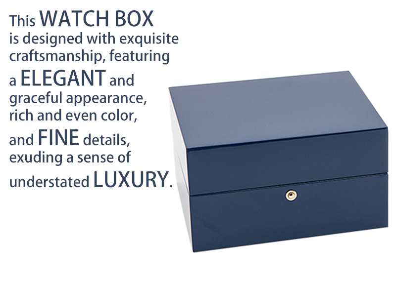 WWB013 premium blue watch box