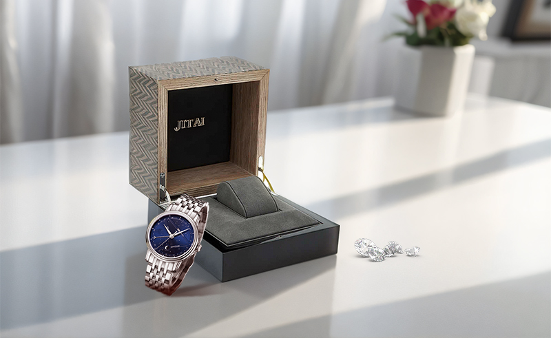 WWB015 square printed watch box