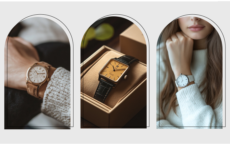 WWB015 square printed watch box